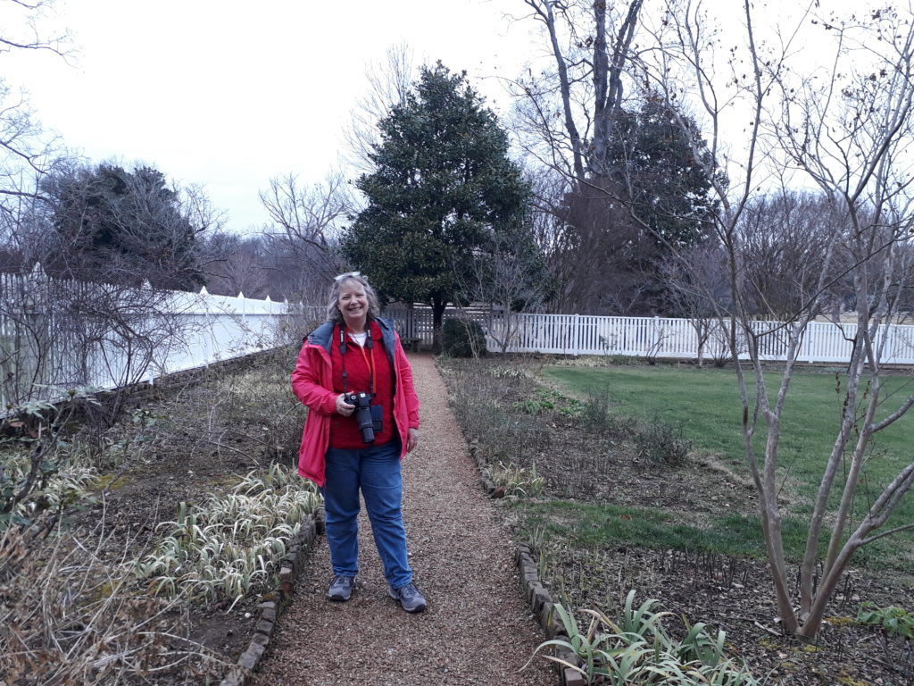 author in Rachel's Garden