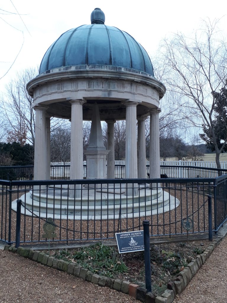 Jackson's tomb at the Hermitage